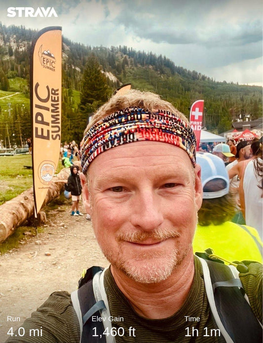 Clark at Brighton for Wasatch Trail Run Series